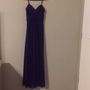 A dark purple gown for any event